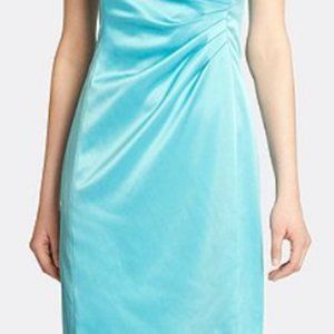 Tahari ASL Portrait Collar Stretch Satin